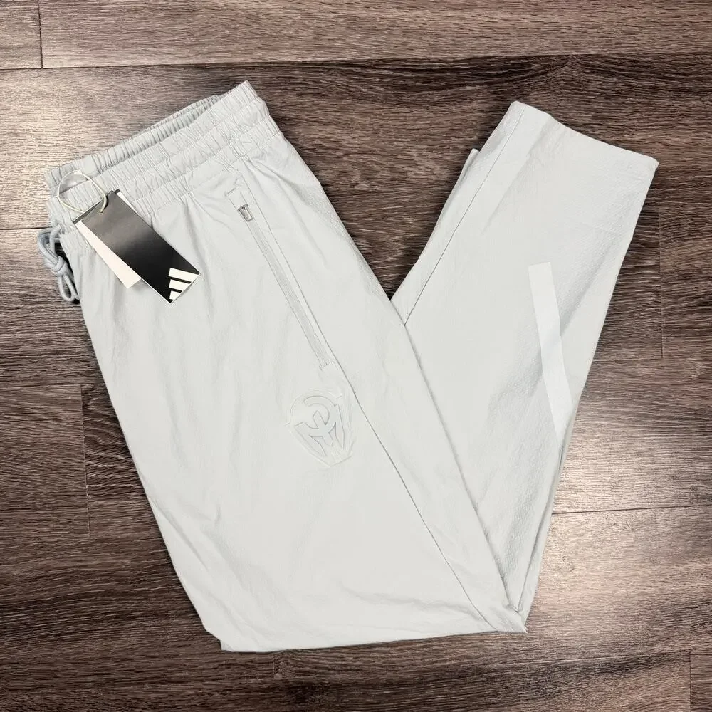 Adidas Mahomes Too Cold Woven ZNE Track Pants Joggers Men's M Grey KB0311 New
